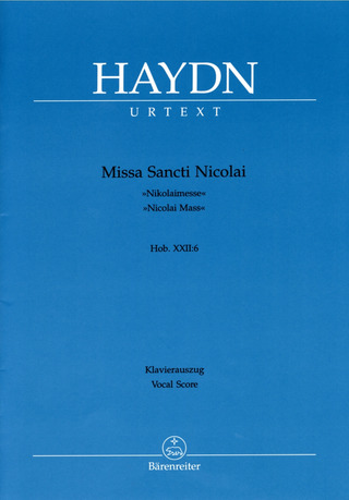 Joseph Haydn - Missa Sancti Nicolai Hob. XXII:6 "Nicolaimesse"