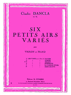 Charles Dancla - Air varié n°3 sur un thème de Bellini Op.89