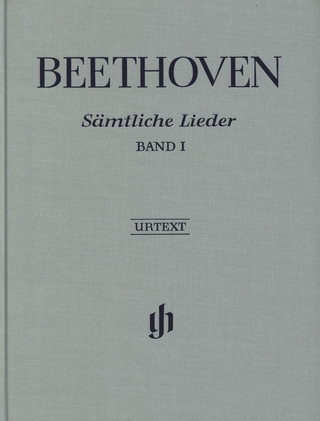 Ludwig van Beethoven - Edition intégrale des mélodies avec accompagnement de piano 1