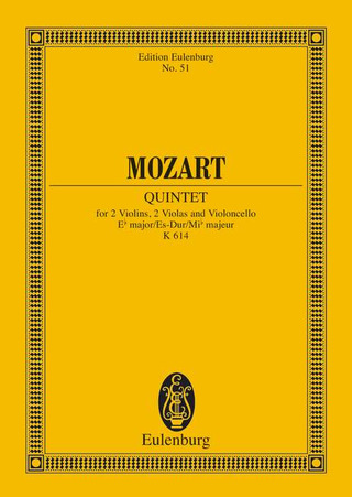 Wolfgang Amadeus Mozart - Streichquintett Es-Dur