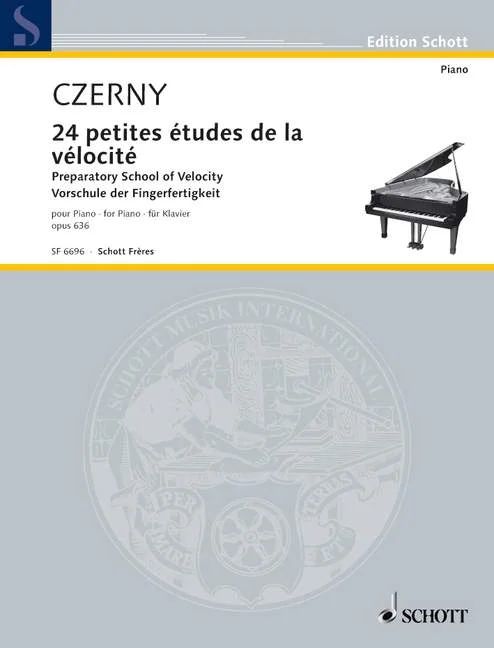 Carl Czerny - 24 petites études de vélocité