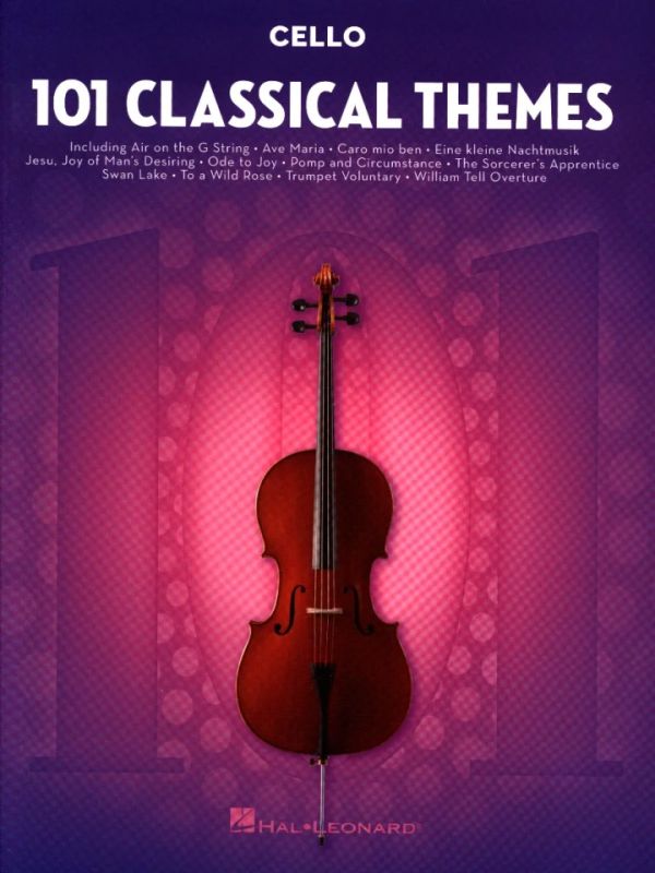 101 Classical Themes for Clarinet Sheet Music Book Mozart Bach Handel Chopin 