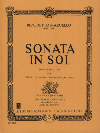 Benedetto Marcello - Sonata in Sol