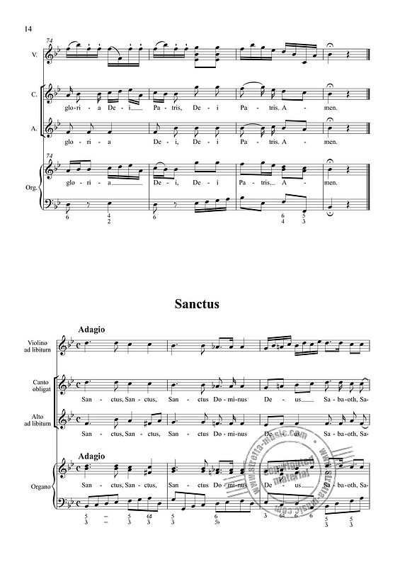 Johann Melchior Dreyer - Missa VI in B-Dur