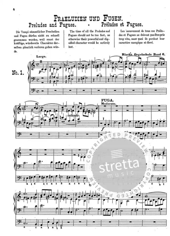 Johann Christian Heinrich Rinck - Praktische Orgelschule op. 55 Band 1-6 (4)