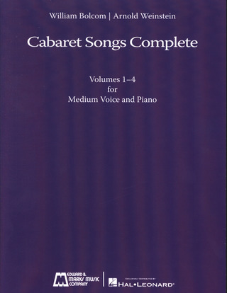 William Bolcom - Cabaret Songs Complete Vol. 1-4