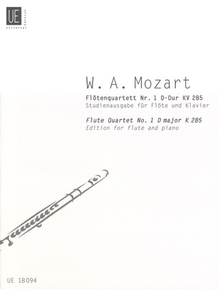 Wolfgang Amadeus Mozart - Flötenquartett Nr. 1 KV 285 Band 15