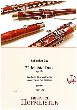 Sebastian Lee - 22 leichte Duos op.126