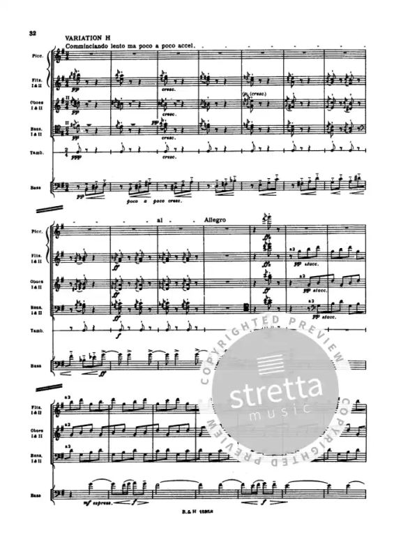 Benjamin Britten: The Young Person's Guide to the Orchestra op. 34 (4)
