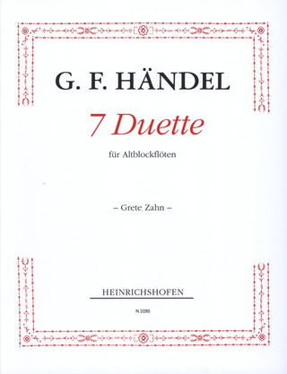 George Frideric Handel - 7 Duette