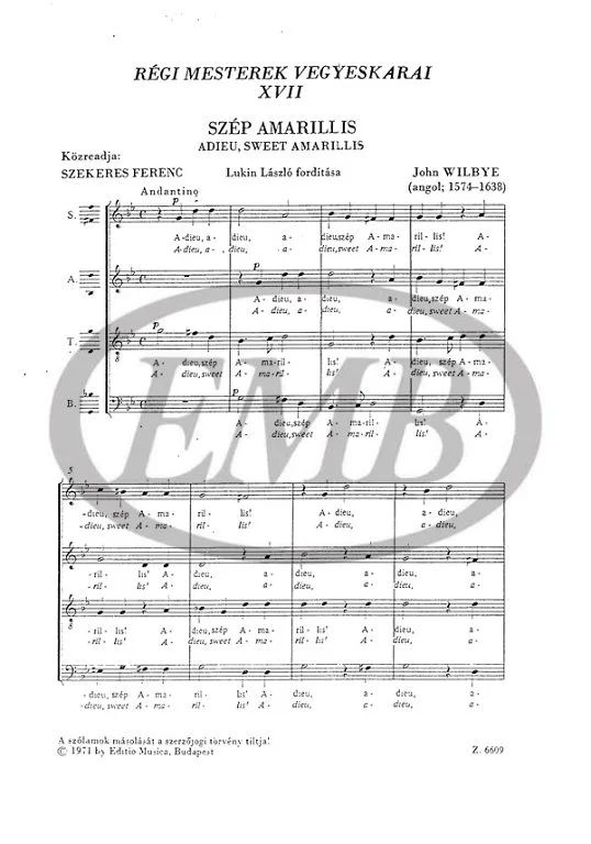 Pierre Bonnety otros. - Old Masters' Mixed Choruses 17