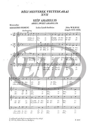 Pierre Bonnet y otros. - Old Masters' Mixed Choruses 17