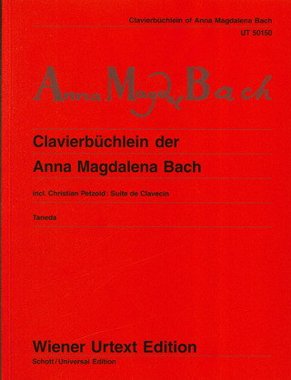 Johann Sebastian Bachy otros. - Clavierbüchlein der Anna Magdalena Bach