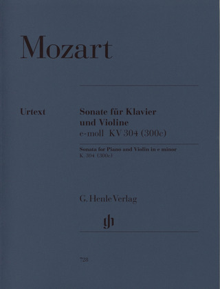 Wolfgang Amadeus Mozart: Violinsonate e-Moll KV 304 (300c)