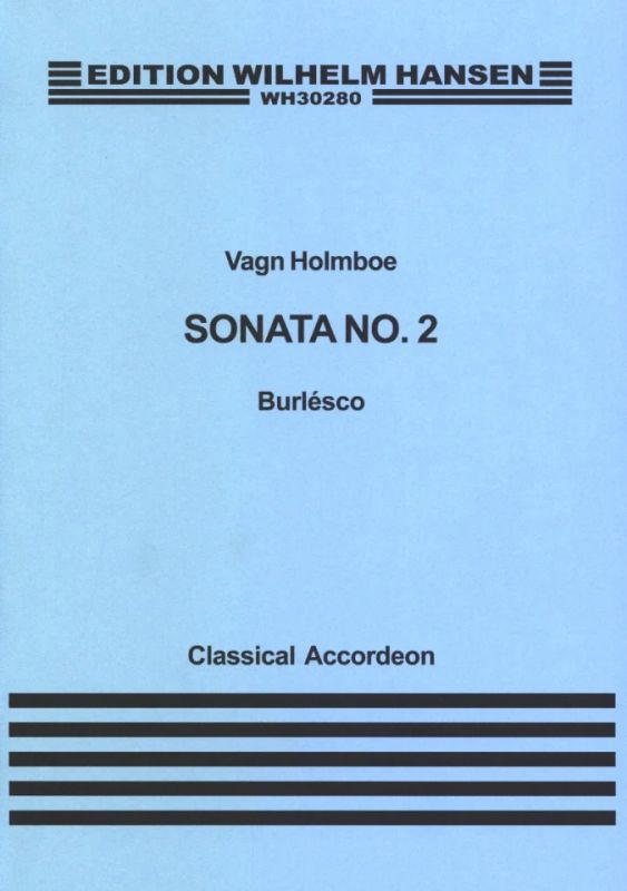 Vagn Holmboe - Sonata No.2 For Classical Accordeon Op.179a