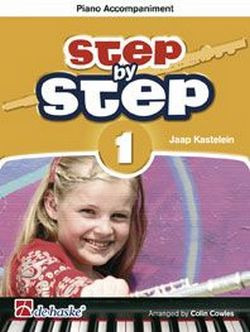 Jaap Kastelein m fl.: Step by Step 1 - Piano Accompaniment Flute