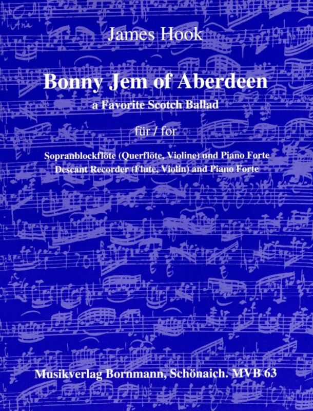 James Hook - Bonny Jem of Aberdeen