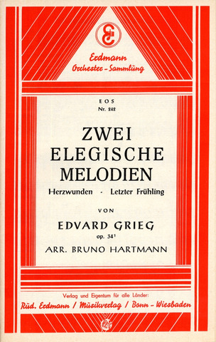 Edvard Grieg - Zwei elegische Melodien op. 34