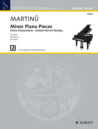 Bohuslav Martinů - Kleine Klavierstücke