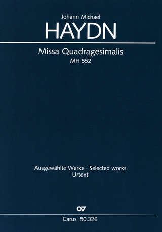 Michael Haydn - Missa Quadragesimalis a-Moll MH 552 (1794)
