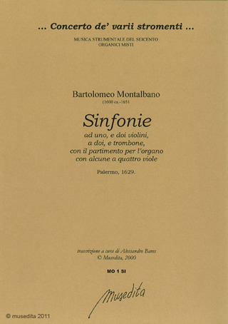 Bartolomeo Montalbano - Sinfonie