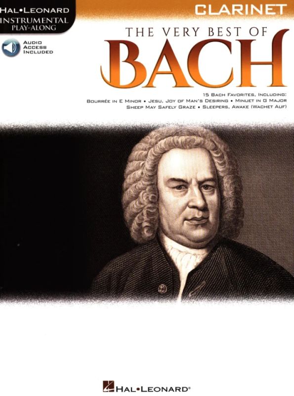 Johann Sebastian Bach - Hal Leonard Instrumental Play-Along: The Very Best of Bach – Clarinet