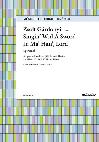 Zsolt Gárdonyi - Singin’ wid a sword in ma han’, Lord