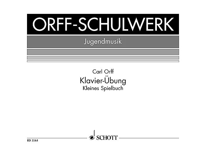 Carl Orff - Klavierübung