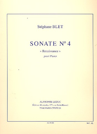Stéphane Blet - Sonate N04 Renaissance
