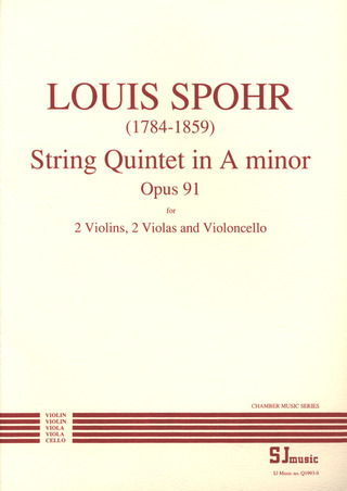 Louis Spohr: Quintett A-Moll Op 91
