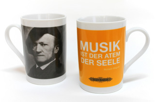 Kaffeebecher Wagner - Musik ist der Atem der Seele