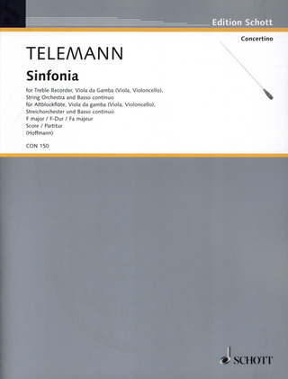 Georg Philipp Telemann: Sinfonia F-Dur