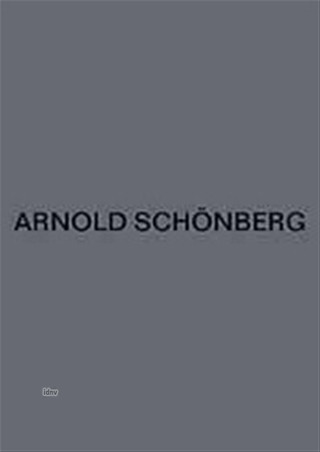 Arnold Schönberg: Lieder mit Klavierbegleitung