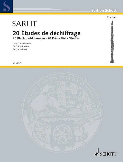 Sarlit, Henri - 20 Prima Vista Studies