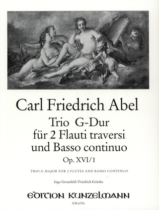 Carl Friedrich Abel - Triosonate für 2 Flöten und Basso continuo G-Dur