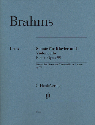 Johannes Brahms - Sonate für Klavier und Violoncello F-dur op. 99