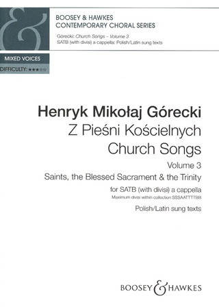 Henryk Mikołaj Górecki - Church Songs (Z Piesni Koscielnych) 3