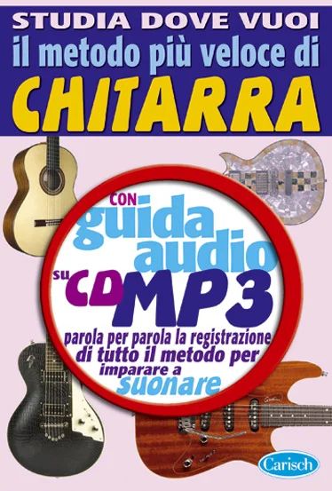Paolo Amati Amati Chitarra facile nuovo metodo apprendimento veloce in CD Audio 
