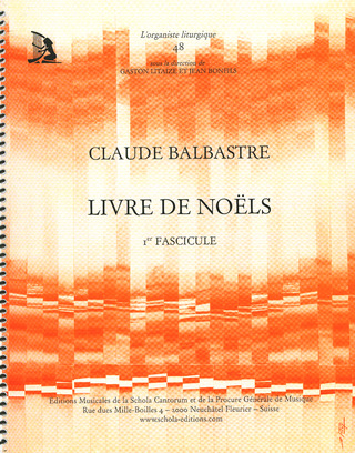 Claude-Bénigne Balbastre - Livre de Noëls 1