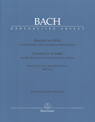 Johann Sebastian Bach - Concerto in A major