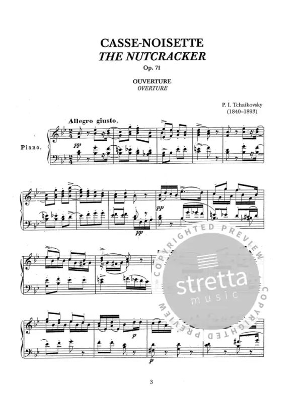 Pjotr Iljitsch Tschaikowsky: Pyotr Ilyich Tchaikovsky: The Nutcracker - Complete Ballet For Solo Pi (1)