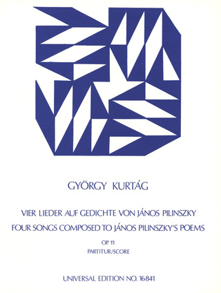 György Kurtág - Vier Lieder op. 11