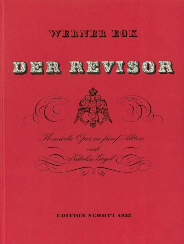 Werner Egk - Der Revisor