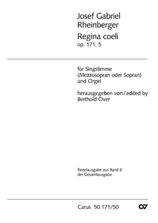 Josef Rheinberger - Regina coeli F-Dur op. 171, 5a