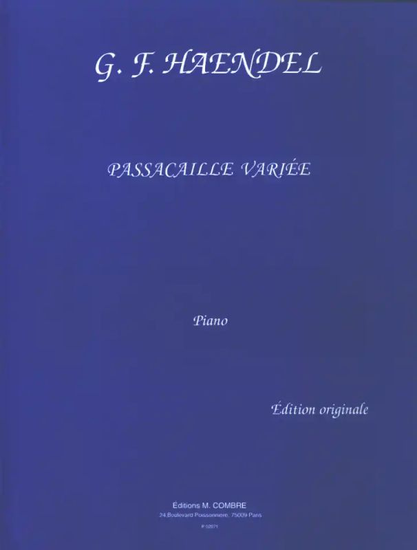 Georg Friedrich Haendel - Passacaille variée