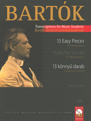 Béla Bartók: 13 Easy Pieces for Flute and Piano