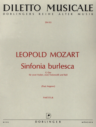 Leopold Mozart - Sinfonia burlesca G-Dur