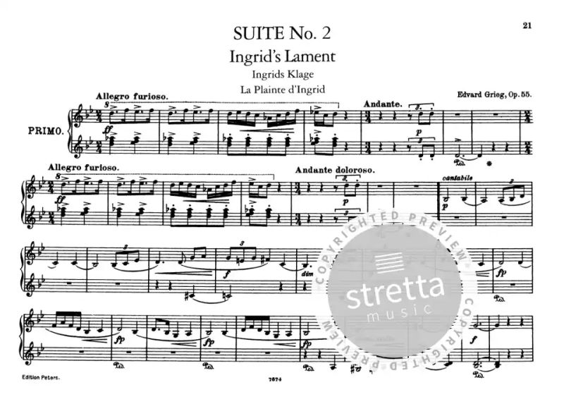 Grieg: Peer Gynt Suite No.1 Op.46; Suite No.2 Op.55; Sigurd Jorsalfar Op.56