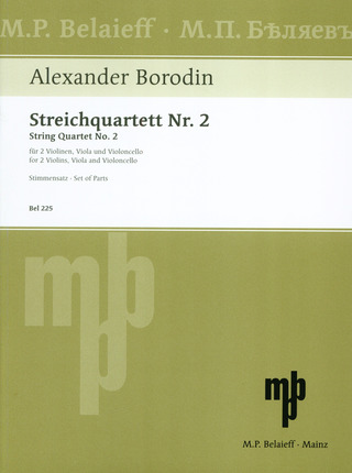 Alexander Borodin: Streichquartett Nr. 2 D-Dur