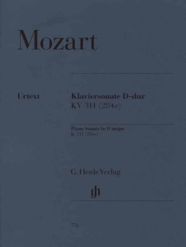 Wolfgang Amadeus Mozart - Piano Sonata D major K. 311 (284c)